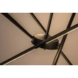 Rabalux HENLI függeszték fém, műanyag, fekete, fehér, LED, 40W, 3000K, 2800Lm - 72338