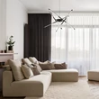 Rabalux HENLI függeszték fém, műanyag, fekete, fehér, LED, 40W, 3000K, 2800Lm - 72338