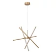 Rabalux HENLI függeszték fém, műanyag, arany, fehér, LED, 40W, 3000K, 2800Lm - 72339