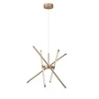 Rabalux HENLI függeszték fém, műanyag, arany, fehér, LED, 40W, 3000K, 2800Lm - 72339