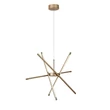Rabalux HENLI függeszték fém, műanyag, arany, fehér, LED, 40W, 3000K, 2800Lm - 72339
