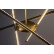 Rabalux HENLI függeszték fém, műanyag, arany, fehér, LED, 40W, 3000K, 2800Lm - 72339