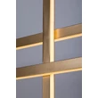 Rabalux SEVERINE függeszték fém, műanyag, fekete, arany, fehér, LED, 40W, 3000K, 2000Lm - 72366