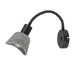 Rabalux FARELIA fali lámpa fém, filc, fekete, szürke, E14 - 73009