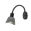 Rabalux FARELIA fali lámpa fém, filc, fekete, szürke, E14 - 73009