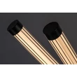 Rabalux NIVARO állólámpa fém, akril, fekete, fehér, LED, 28W, 3000K, 3050Lm - 74166