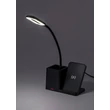 Rabalux CERIE asztali lámpa műanyag, fekete, fehér, LED, 4W, 200lm, 3000K-4000K-6500K - 74232
