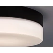 GAELO fürdőszobai mennyezet lámpa fém, műanyag, fekete, fehér, LED, 4000K, 15W, 1150lm, IP44 - 75025