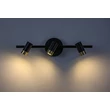 Rabalux KADIR fürdőszobai fali lámpa fém, fekete, arany, LED, 9W,4000K, 820Lm, IP44 - 75042