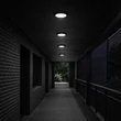Rabalux SHAUN PLUS mennyezet lámpa műanyag, fekete, fehér, LED, 4000K, 24W, 2600lm , IP44 - 75075