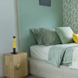 Rabalux LAVASTIC asztali gyerek lámpa fém, üveg, fekete, áttetsző, LED, 25W, 3000K, 34Lm - 76029
