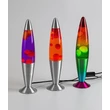 Rabalux LOLLIPOP asztali gyerek lámpa fém, üveg, ezüst, áttetsző, LED, 25W, 3000K, 29Lm - 76106