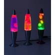 Rabalux LOLLIPOP asztali gyerek lámpa fém, üveg, ezüst, áttetsző, LED, 25W, 3000K, 29Lm - 76106