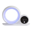 Rabalux WAKEWAY asztali lámpa műanyag, fehér, RGB-LED, 5W - 76109