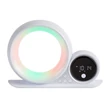Rabalux WAKEWAY asztali lámpa műanyag, fehér, RGB-LED, 5W - 76109