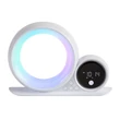 Rabalux WAKEWAY asztali lámpa műanyag, fehér, RGB-LED, 5W - 76109
