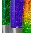 Rabalux GLITTER asztali gyerek lámpa fém, üveg, ezüst, áttetsző, LED, 25W, 3000K, 29Lm - 76113