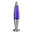 Rabalux GLITTER asztali gyerek lámpa fém, üveg, ezüst, áttetsző, LED, 25W, 3000K, 29Lm - 76115