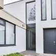 Rabalux RENNES kültéri fali lámpa műanyag, antracit, fehér, LED, 10W, 580lm, 4000K, IP54 - 77042