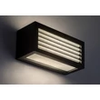 Rabalux LUBLIN kültéri fali lámpa fém, műanyag, fekete, fehér, LED, 4000K, 10W, 480lm, IP54 - 77100