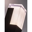 Rabalux DARVAS kültéri fali lámpa fém, műanyag, fekete, áttetsző, LED, 12W, 830lm, 2700K-4000K-6000K, IP54 - 77127