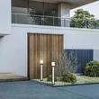 Rabalux LEITHA kültéri állólámpa fém, műanyag, fekete, fehér, LED, 12W, 700lm, 3000K, IP44 - 77132