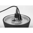 Rabalux BURDUR dekor lámpa műanyag, fekete, áttetsző, LED, 2W, 180lm, 3000K, IP44 - 77142