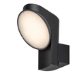 Rabalux WENGEN kültéri fali lámpa fém, műanyag, fekete, fehér, LED, 12W, 790lm, 3000K, IP54 - 77148