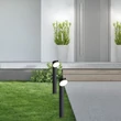 Rabalux WENGEN kültéri állólámpa fém, műanyag, fekete, fehér, LED, 12W, 790lm, 3000K, IP54 - 77149