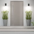Rabalux URFA kültéri fali lámpa műanyag, fekete, fehér, LED, 9W, 900lm, 2700K-4000K-6500K, IP65 - 77154