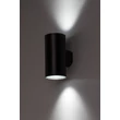 Rabalux URFA kültéri fali lámpa műanyag, fekete, fehér, LED, 18W, 1800lm, 2700K-4000K-6500K, IP65 - 77155