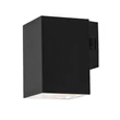 Rabalux URFA kültéri fali lámpa műanyag, fekete, fehér, LED, 9W, 900lm, 2700K-4000K-6500K, IP65 - 77156