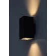 Rabalux URFA kültéri fali lámpa műanyag, fekete, fehér, LED, 18W, 1800lm, 2700K-4000K-6500K, IP65 - 77157