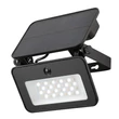 Rabalux TARCAL kültéri szolár lámpa műanyag, üveg, fekete, fehér, LED, 6W, 1000lm, 3000K-4000K-6500K, IP65 - 77159
