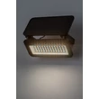 Rabalux TARCAL kültéri szolár lámpa műanyag, üveg, fekete, fehér, LED, 8W, 1200lm, 3000K-4000K-6500K, IP65 - 77160