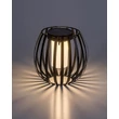 Rabalux SAVOCA kültéri szolár lámpa fém, műanyag, fekete, fehér, LED, 1W, 5lm, 3000K, IP44 - 77167