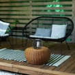 Rabalux SAVOCA kültéri szolár lámpa fém, műanyag, fekete, fehér, LED, 1W, 5lm, 3000K, IP44 - 77167
