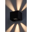 Rabalux HALLSTATT kültéri fali lámpa fém, üveg, antracit, áttetsző, LED, 10W, 320lm, 3000K, IP54 - 77168