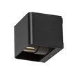 Rabalux HALLSTATT kültéri fali lámpa fém, üveg, antracit, áttetsző, LED, 10W, 320lm, 3000K, IP54 - 77168