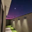 Rabalux HALLSTATT kültéri fali lámpa fém, üveg, antracit, áttetsző, LED, 10W, 320lm, 3000K, IP54 - 77168