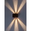 Rabalux HALLSTATT kültéri fali lámpa fém, üveg, barna, áttetsző, LED, 10W, 320lm, 3000K, IP54 - 77169