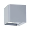 Rabalux HALLSTATT kültéri fali lámpa fém, üveg, szürke, áttetsző, LED, 10W, 360lm, 3000K, IP54 - 77170