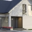 Rabalux CUBBINGTON kültéri fali lámpa fém, műanyag, fekete, fehér, LED, 10W, 720lm, 4000K, IP54 - 77183