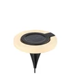 Rabalux BOKOD kültéri szolár lámpa műanyag, fekete, fehér, LED, 0.05W, 5lm, 2500K-3000K, IP44 - 77187