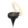 Rabalux BOKOD kültéri szolár lámpa műanyag, fekete, fehér, LED, 0.05W, 5lm, 2500K-3000K, IP44 - 77187
