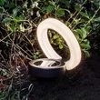 Rabalux BOKOD kültéri szolár lámpa műanyag, fekete, fehér, LED, 0.05W, 5lm, 2500K-3000K, IP44 - 77187