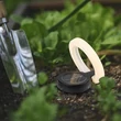 Rabalux BOKOD kültéri szolár lámpa műanyag, fekete, fehér, LED, 0.05W, 5lm, 2500K-3000K, IP44 - 77187