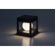 Rabalux HOLNE kültéri szolár lámpa műanyag, fekete, fehér, LED, 0.3W, 6lm, 2500K-3000K, IP44 - 77188