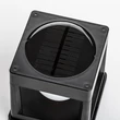 Rabalux HOLNE kültéri szolár lámpa műanyag, fekete, fehér, LED, 0.3W, 6lm, 2500K-3000K, IP44 - 77188