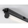 Rabalux BAREG bútormegvilágító műanyag, fekete, fehér, LED, 4W, 3000-4000K, 350Lm - 78012